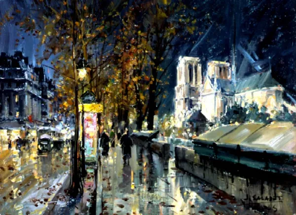 Jean Salabet, JESIENNY WIECZÓR NAD SEKWANĄ