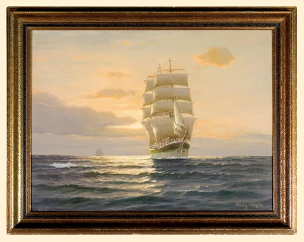 Martin Franz Glüsing, POD BIAŁYMI ŻAGLAMI, 1920-1940