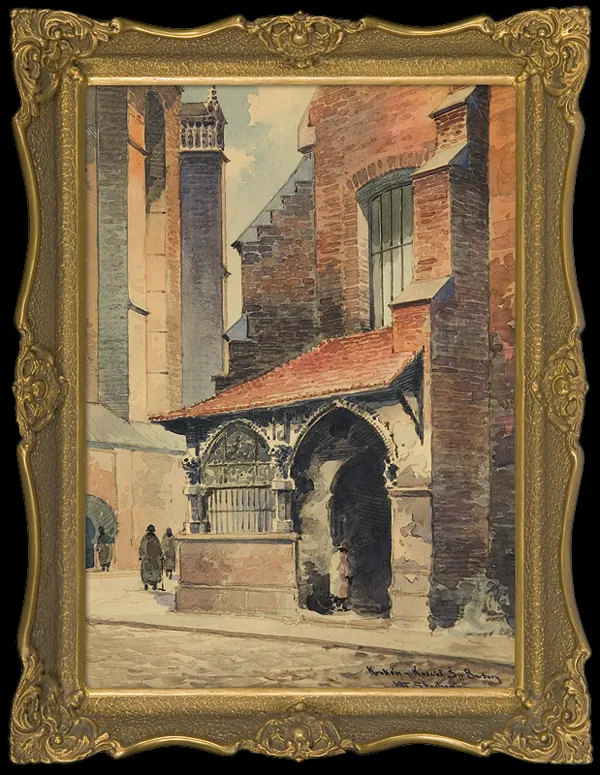 Władysław Chmieliński (Stachowicz), KOŚCIÓŁ ŚW. BARBARY W KRAKOWIE, 1936-1939 