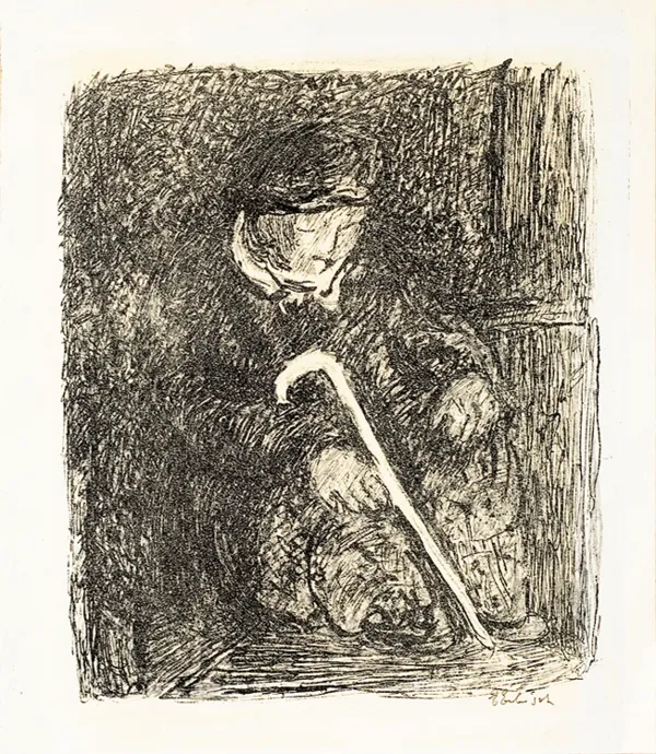 Eugeniusz Eibisch, POSTAĆ Z BIAŁĄ LASKĄ