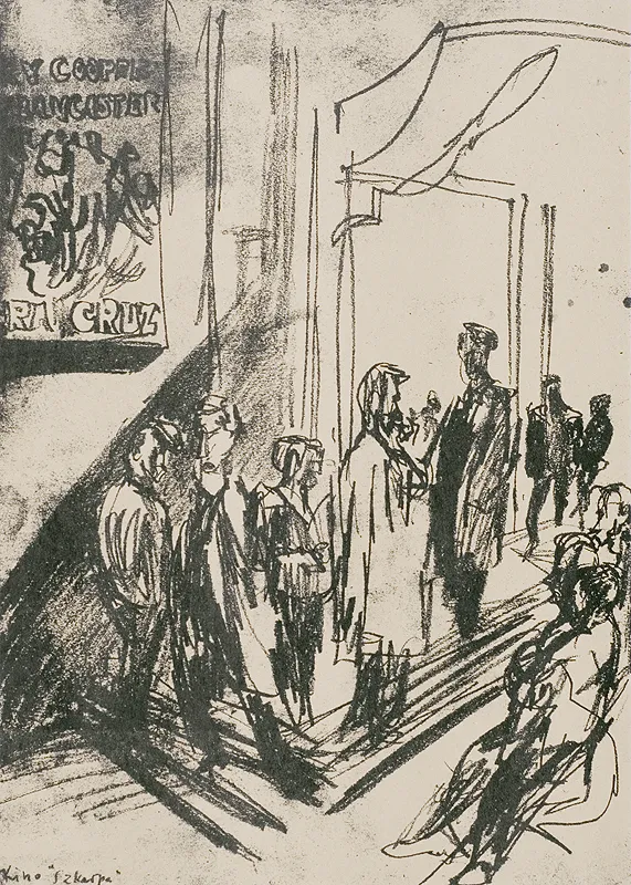 Feliks  Topolski, KINO SZKARPA