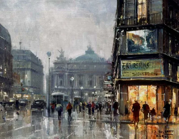 Jean Salabet, Opera paryska