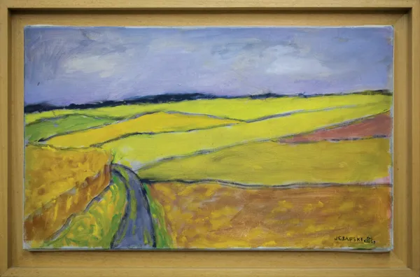 Józef Czapski, ŻÓŁTE POLA, 1982