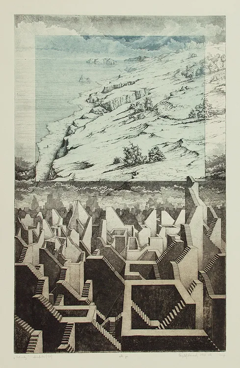 Krzysztof  Wieczorek, Schody, 1981