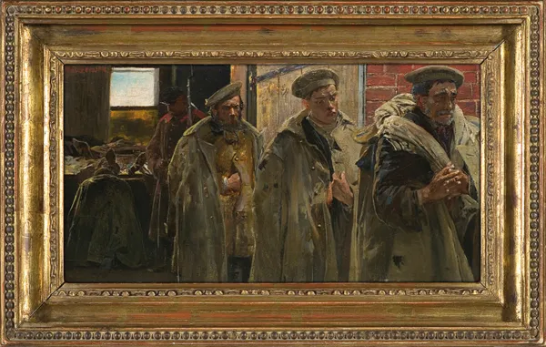 Jacek Malczewski, SYBIRACY. NA ETAPIE, 1880-1885