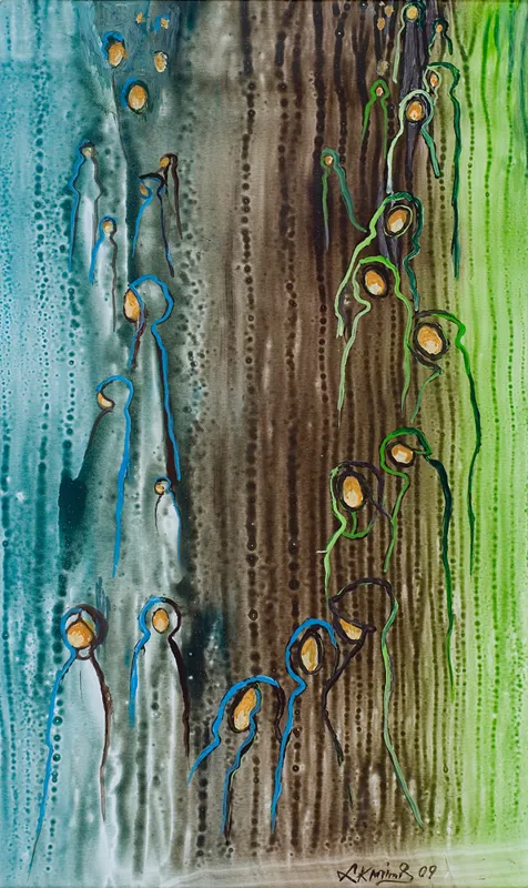 Lucyna Kuśnierczyk, Exodus, z cyklu Kobiety, 2009