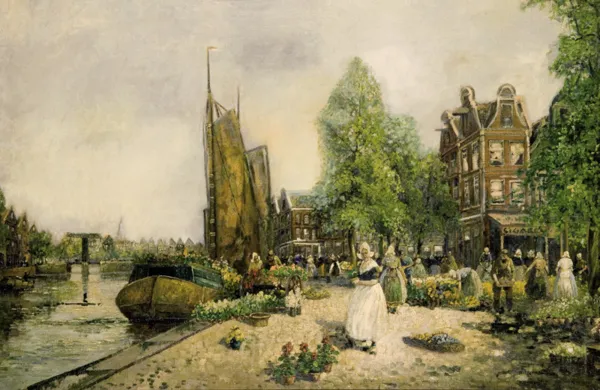 R. Hornemann, TARG KWIATOWY NAD KANAŁEM