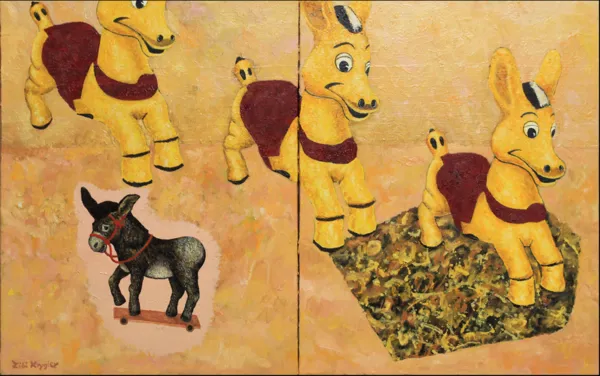 Zbigniew  Krygier, Biegnące osiołki VII, 2011