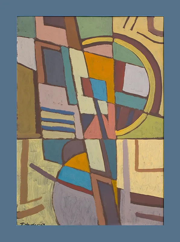 Fryderyk Antoni Hayder, Abstrakcja, 1969