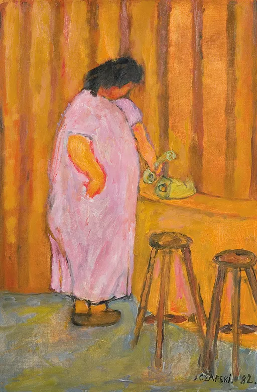 Józef Czapski, PRZY TELEFONIE, 1982