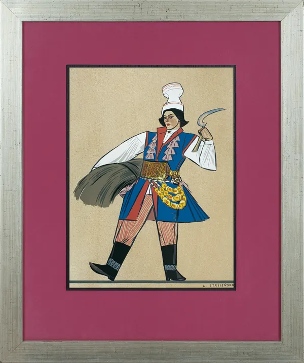 Zofia Stryjeńska, Z TEKI POLISH PEASANTS’ COSTUMES, 1939