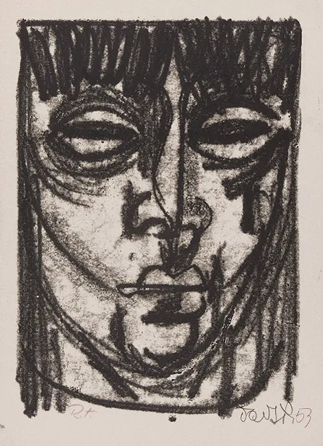 Stanisław Dawski, Głowa kobiety, 1953