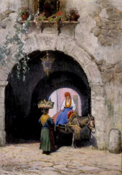 Roman Bratkowski, Uliczka w San Remo