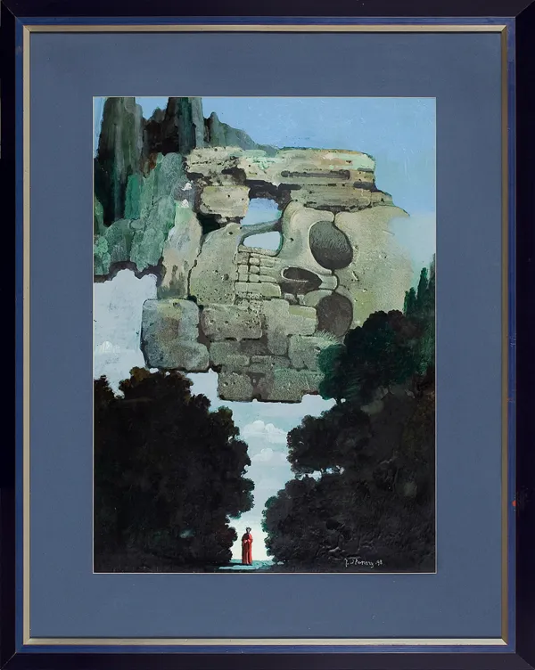 Janusz Stanny, Dante i czaszka, 1998