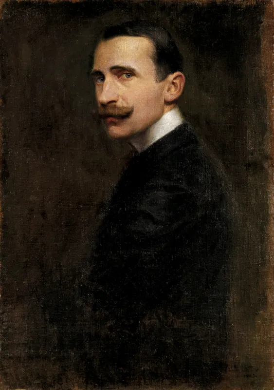 Alfons Karpiński, Autoportret