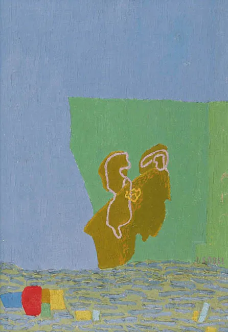 Judyta (Jehudith) Sobel, KOMPOZYCJA „NA ULICY”, 1947-1950