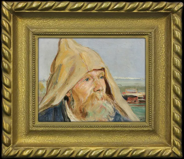 Vlastimil Hofman, STARZEC W KAPTURZE, 1923