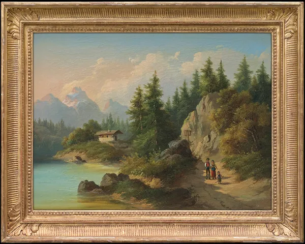 Guido Hampe, KRAJOBRAZ ALPEJSKI