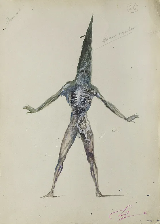 Jan Marcin Szancer, Proj. kostiumu nr 26 do "Symfonii Fantastycznej"