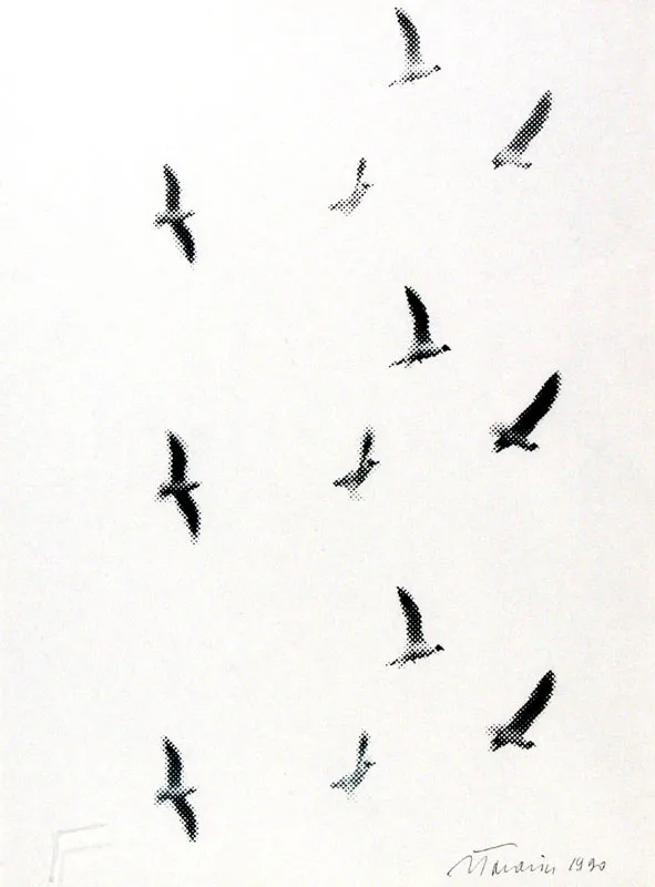 Jan Tarasin, Ptaki, 1990