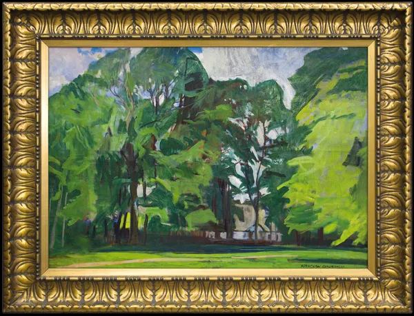 Stanisław Czajkowski, KOŚCIÓŁ WŚRÓD DRZEW, lata 30. XX w.