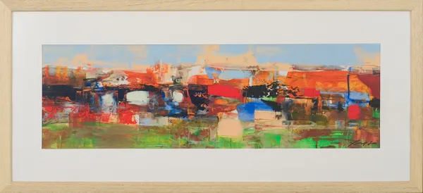 Krzysztof  Rećko-Rapsa, Portowy pejzaż, 2009