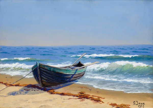 Soter Jaxa-Małachowski, ŁÓDŹ NA HELU, 1937