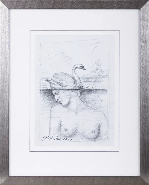 Rafał Olbiński, KOBIETA – ŁABĘDŹ, 2016