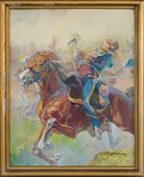 Stanisław Bagieński, RANNY UŁAN, 1914