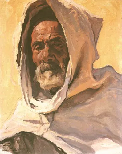 Adam Styka, Głowa Araba z El Oued