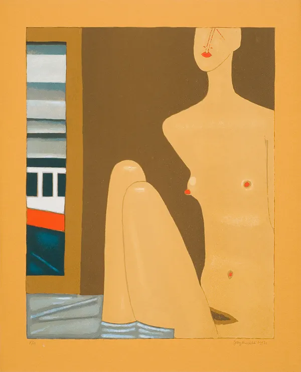 Jerzy Nowosielski, Akt z oknem, 1997