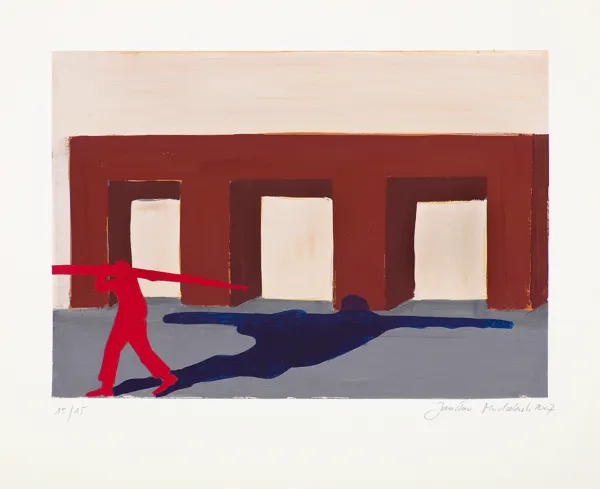 Jarosław Modzelewski, Niosący ścięte drzewo, 2007