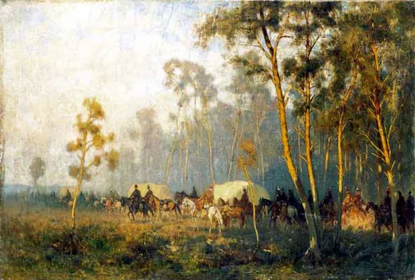 Władysław Aleksander Malecki, Wojska powstańcze w pochodzie