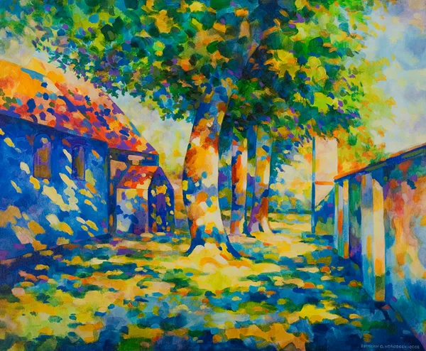 Zdzisław Otello Horodecki, Godz. 14.00 przy ulicy Horacego, Plener, 2008