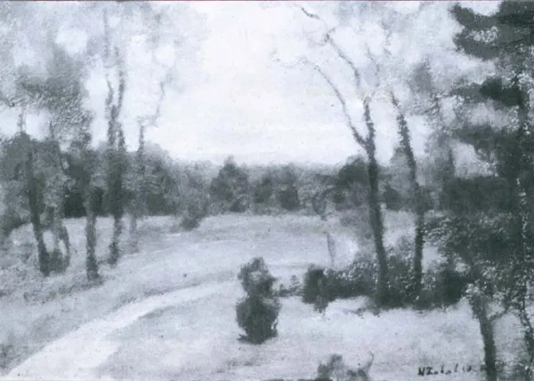 Wacław Żaboklicki, Droga pod lasem