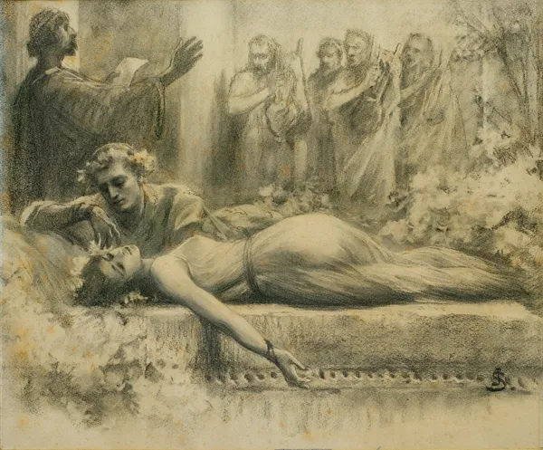 Jan Styka, ŚMIERĆ PETRONIUSZA I EUNICE, 1903