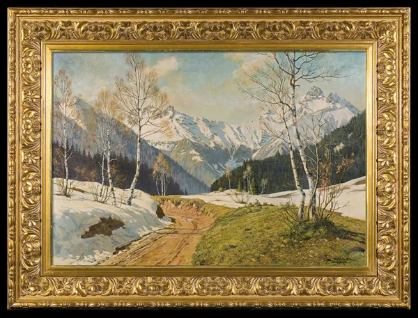 Max Märtens, WCZESNA WIOSNA W ALPACH