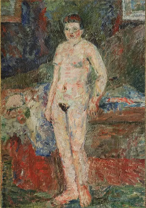 Jan Cybis, AKT STOJĄCY, przed 1950