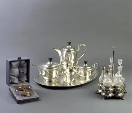 Autor nierozpoznany, zestaw do przypraw, zestaw do kawy i herbaty