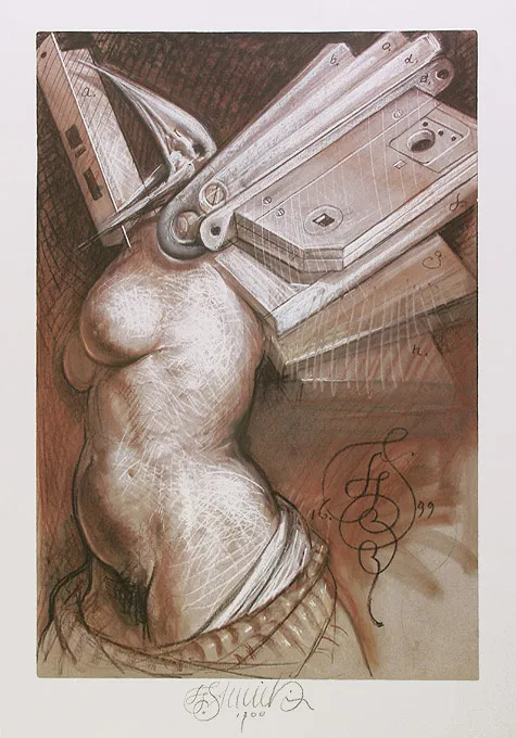 Franciszek Starowieyski, Bez tytułu, 1999-2000