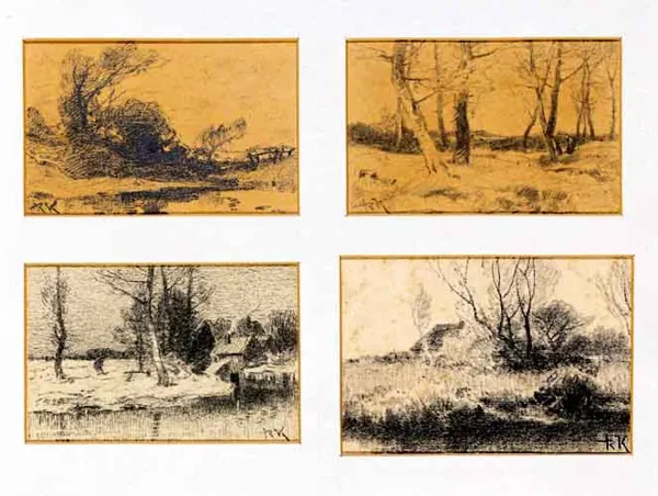 Roman Kochanowski, Zespół współoprawnych rysunków