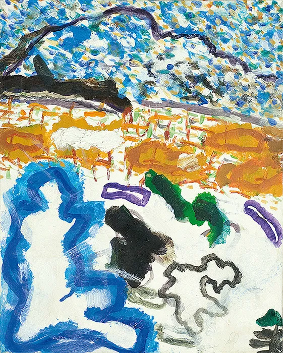 Mariusz Woszczyński, BIAŁY PEJZAŻ POŁUDNIOWY, 1999