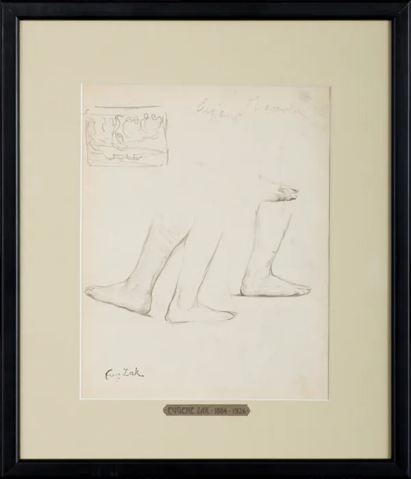 Eugeniusz Zak, STUDIA STÓP I SZKIC KOMPOZYCJI PEJZAŻOWEJ