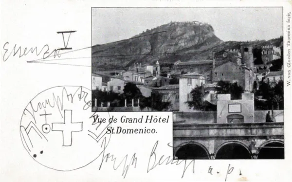 Joseph Beuys, Pocztówka z Taorminy