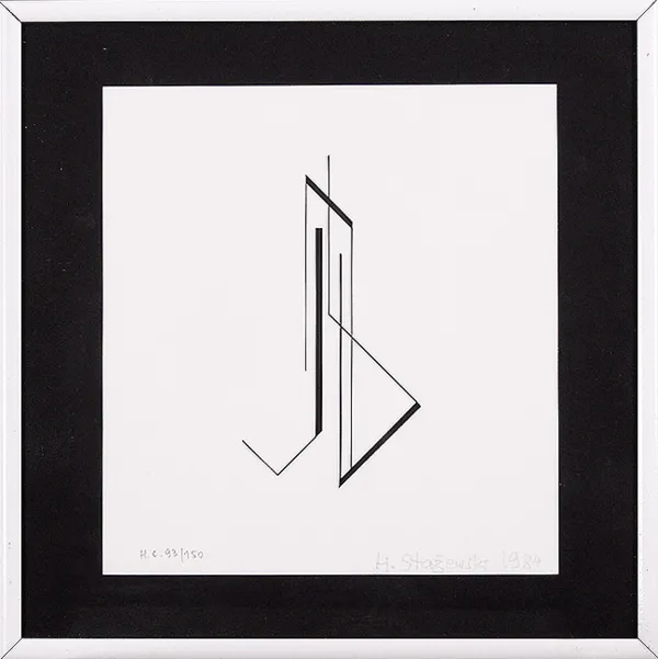 Henryk Stażewski, Kompozycja, 1984