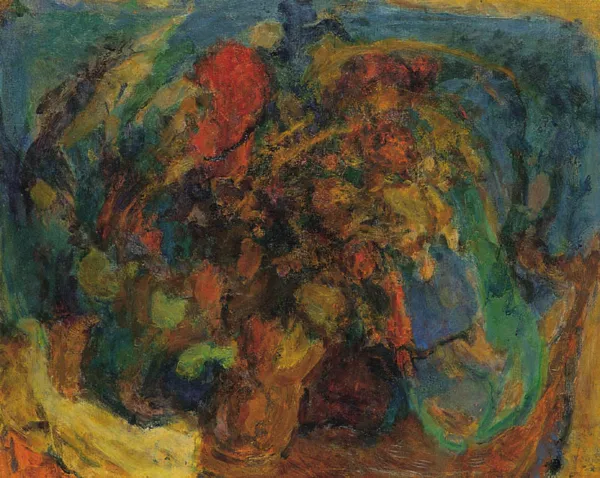 Eugeniusz Eibisch, Kwiaty, ok. 1975