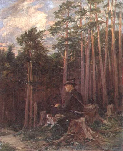 Kazimierz Pochwalski, Odpoczynek myśliwego