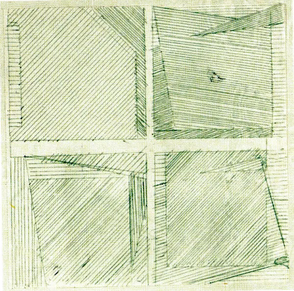 Henryk Stażewski, Przygotowanie do reliefu, 1967