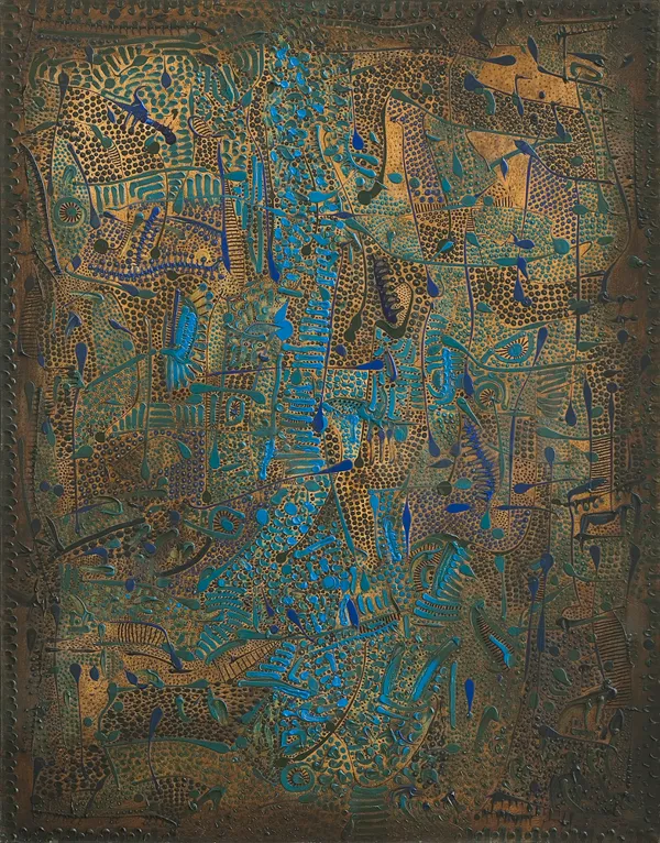 Leszek  Nowosielski, KOMPOZYCJA III, 1988