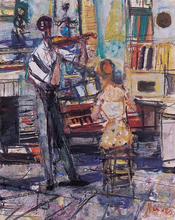 Zygmunt Menkes, Koncert w Atelier, ok. 1950